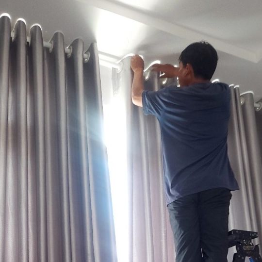 Giặt rèm cửa cao cấp ở Q7